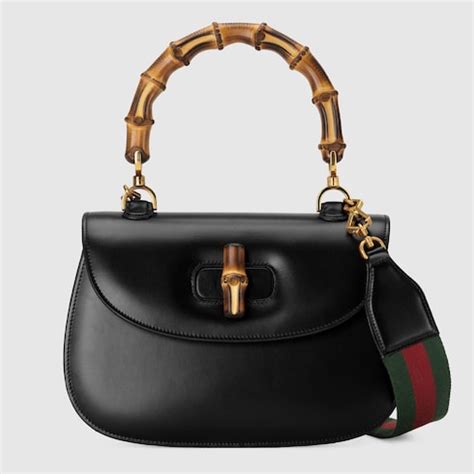 gucci black tassel bag|Gucci bamboo bag 1947.